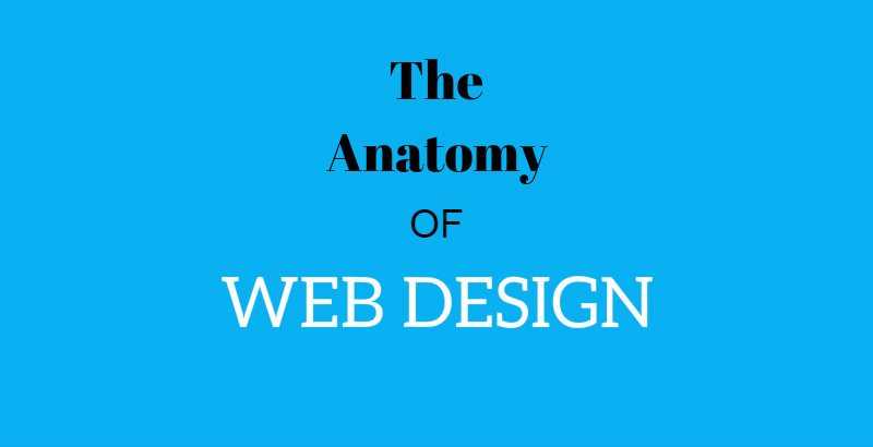 anatomy of web design