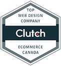 Top Web Design Company Clutch Ecommerce Canada Award