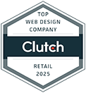 Top Web Design Company Clutch Retail Award 2025
