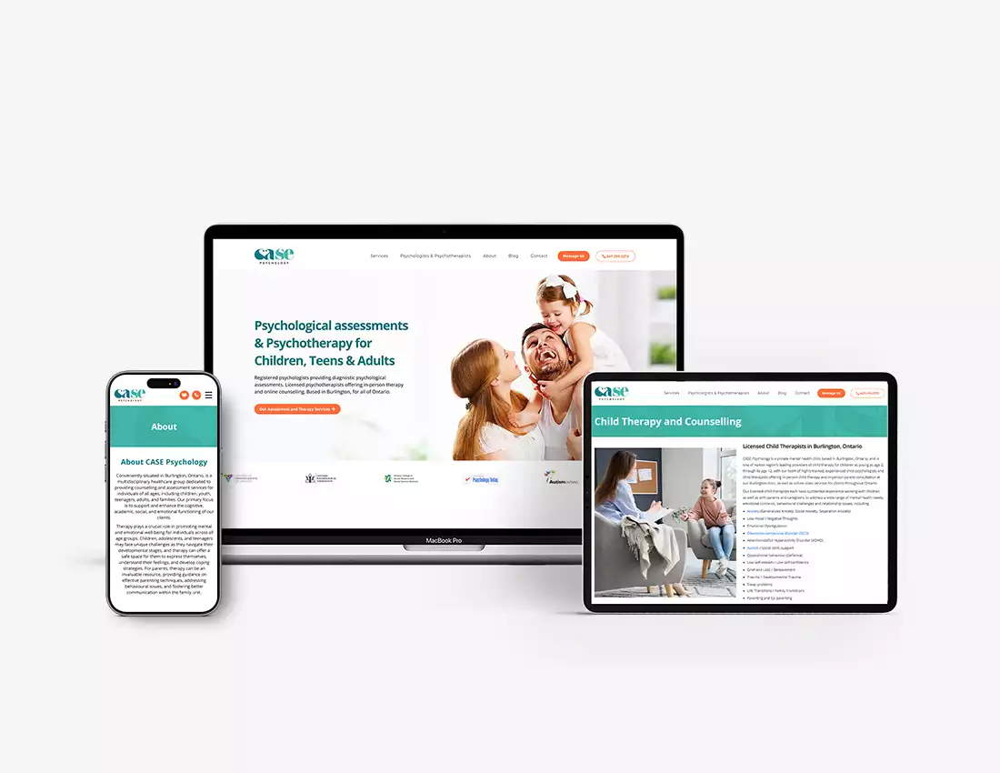 Website Design For Psychotherapists