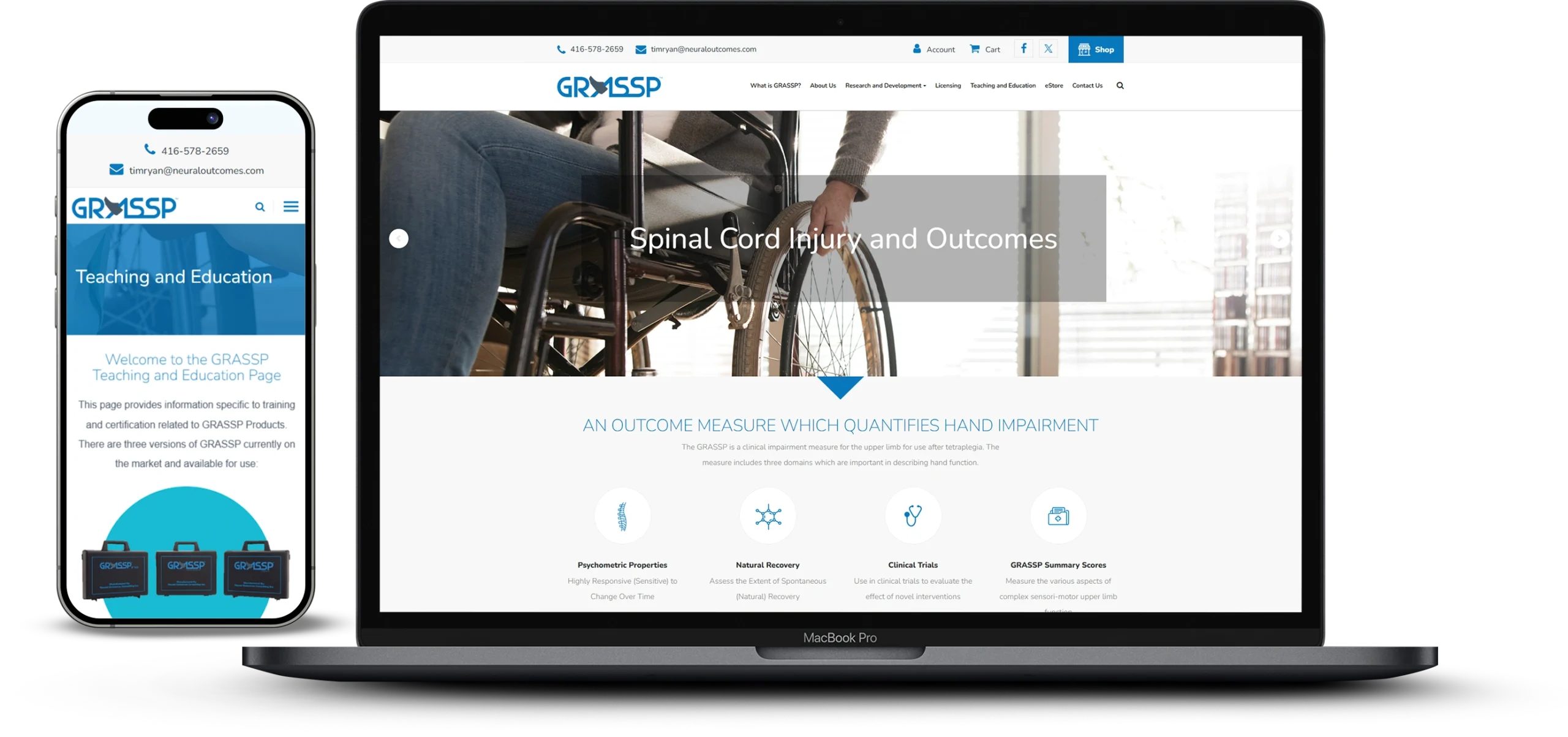 Grassp Web Design Case Study